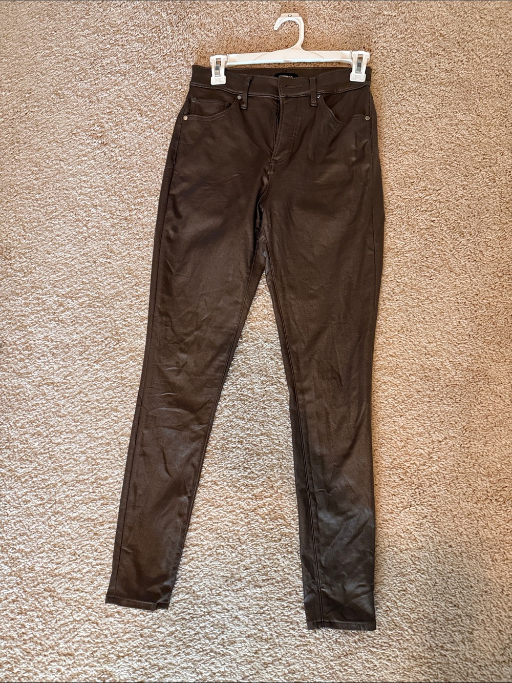 Express Black Skinny High-Rise Pants